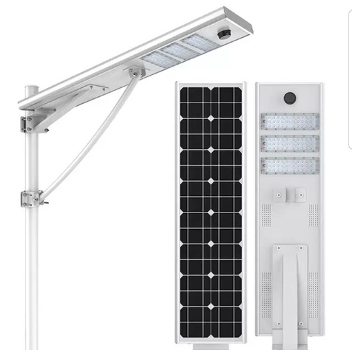 [AIO-80W] Luminaria Solar All in one 80w con sensor de movimiento