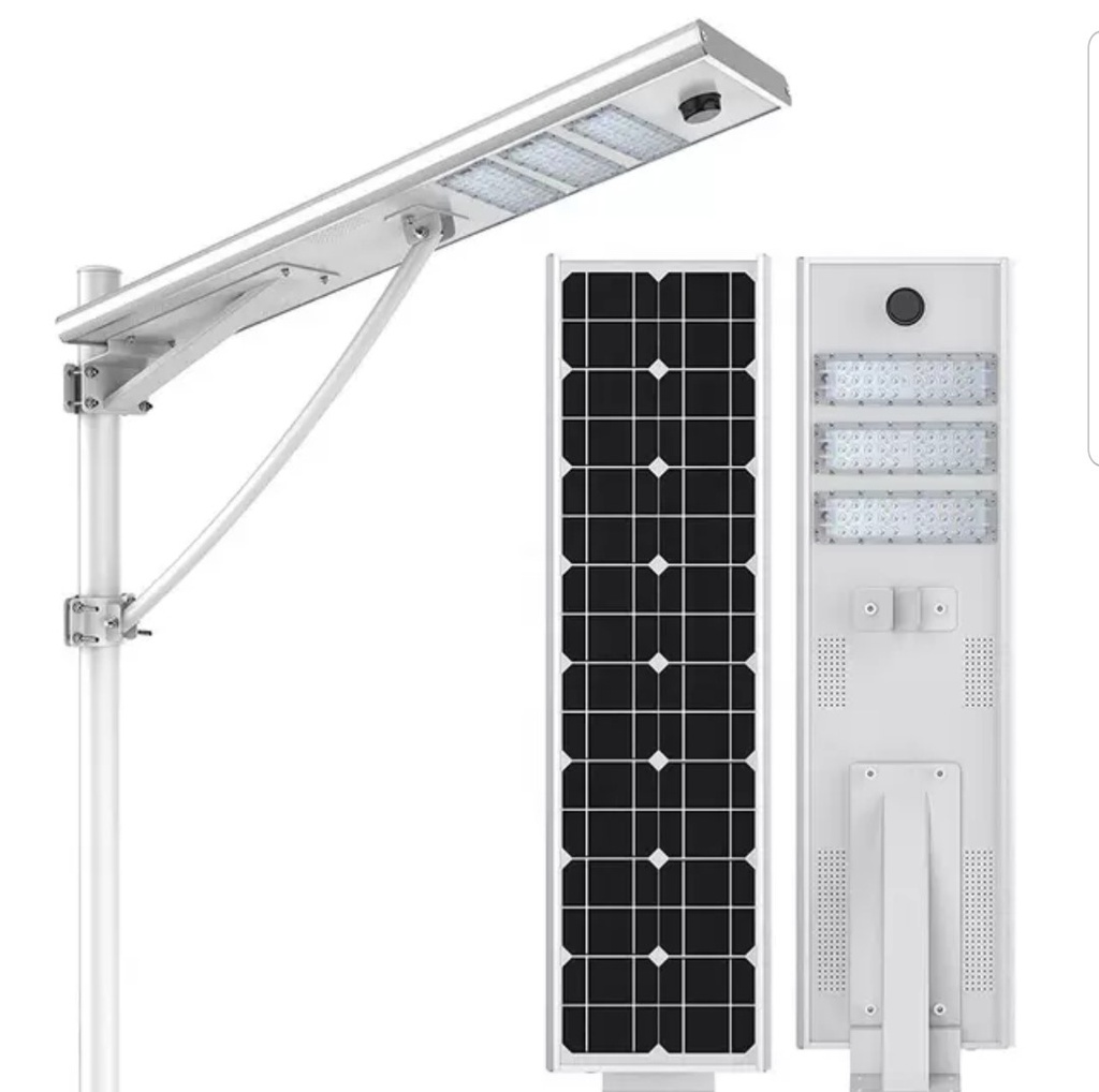 Luminaria Solar All in one 60w con sensor de movimiento